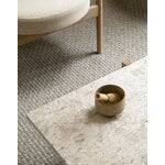 Karimoku Case N-CT01 coffee table, 48,5 x 150 cm, lacquered oak - marble, decoration image