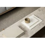 Karimoku Case N-CT01 coffee table, 48,5 x 150 cm, lacquered oak - marble, decoration image