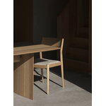Karimoku Case N-DT01 dining table, 90 x 200 cm, lacquered oak, decoration image