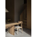 Karimoku Case N-DT01 dining table, 90 x 200 cm, lacquered oak, decoration image
