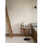 Karimoku Case N-ST01 side table, 50 x 50 cm, lacquered oak - marble, decoration image