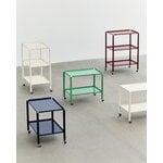 HAY Arcs trolley, low, jade green, decoration image