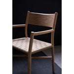 Ariake Ariake arm chair, oak - textile strap