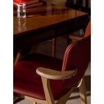 Artek Domus Stuhl, lackierte Eiche - Spectrum Terrakotta - Prestige Cognac, dekorationsbild