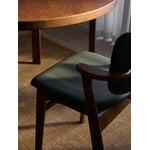 Artek Chaise Domus, noyer teinté - Spectrum mousse - Prestige café, image décorative