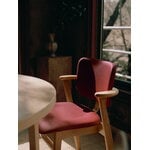 Artek Domus Stuhl, lackierte Eiche - Spectrum Terrakotta - Prestige Cognac, dekorationsbild