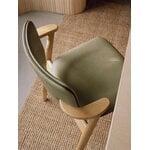 Artek Chaise Domus, miel teinté - Spectrum leaf - Spectrum moss, image décorative
