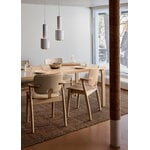 Artek Domus stol, lackerad björk - Prestige cream - Prestige nougat, dekorationsbild