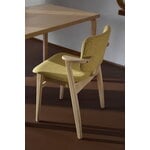Artek Domus stol, lackerad björk - Hola canary - Prestige cream, dekorationsbild