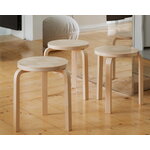 Artek Aalto stool 60, Artek + Marimekko, Seireeni, decoration image