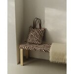 Artek Zebra tote bag, brown - white, view 2