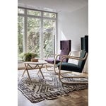 Artek Aalto armchair 401, birch - white Hallingdal 100