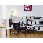 Artek Aalto armchair 401, black Hallingdal 190