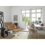 Artek Rival chair KG002, birch/leather