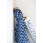 Artek Tessuto di cotone Rivi, 150 x 300 cm, blu - bianco