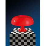 Artemide Nessino table lamp, red, decoration image