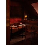 Audo Copenhagen Admiral Portable table lamp, chrome - linen, view 2