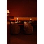 Audo Copenhagen Admiral Portable table lamp, chrome - linen, view 9
