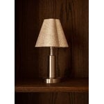 Audo Copenhagen Admiral Portable table lamp, chrome - linen, view 12