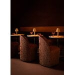 Audo Copenhagen Admiral Portable table lamp, chrome - linen, view 13