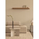 Audo Copenhagen Androgyne sivupöytä, 63 cm, ivory, sisustuskuva