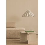 Audo Copenhagen Androgyne sivupöytä, 63 cm, ivory, sisustuskuva