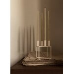 Audo Copenhagen Kubus 4 candelabro, marfil, imagen de decoración