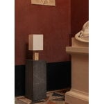 Audo Copenhagen Lampe de table Nonna, 49 cm, travertin sable - textile sable, image décorative