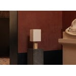 Audo Copenhagen Lampe de table Nonna, 49 cm, travertin sable - textile sable, image décorative