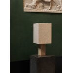 Audo Copenhagen Lampe de table Nonna, 49 cm, travertin sable - textile sable, image décorative