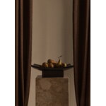 Audo Copenhagen Relevé platter, dark brown, decoration image