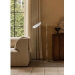 Audo Copenhagen Wing floor lamp, polished aluminium, decoration image
