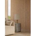 Audo Copenhagen Lampe de table Nonna, 49 cm, travertin sable - textile sable, image décorative
