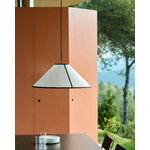 HAY Ava Cone pendant, 600, white, decoration image