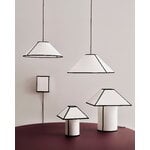HAY Ava Pyramid table lamp, 450, white, decoration image