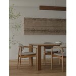 Karimoku Case A-DC04 matstol, lackerad Keyaki Brown - greige Vidar4 0222, dekorationsbild
