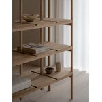 Karimoku Case N-SS01 Regal 3 x 4, 142,7 x 169,2 cm, lackierte Eiche, dekorationsbild