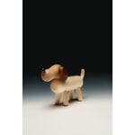 Aarikka Dog figurine, natural - brown, decoration image