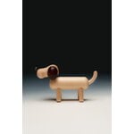 Aarikka Dog figurine, natural - brown, decoration image