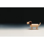 Aarikka Dog figurine, natural - brown, decoration image