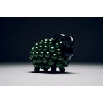 Aarikka Pikkupässi figurine, black - pine green, view 2