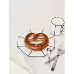 Serax Carte Blanche breakfast plate, 2 pcs, white - black, decoration image