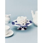 Serax Fête des Bêtes cake stand, blue - white, view 2