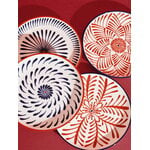 Serax Bazaar Speiseteller, 4er-Set, rot - blau, dekorationsbild