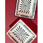 Serax Bazaar rectangular plate, green - blue, decoration image