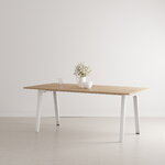 TIPTOE New Modern pöytä 190 x 95 cm, tammi - valkoinen