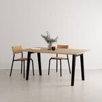 TIPTOE New Modern pöytä 160 x 95 cm, tammi - grafiitinmusta