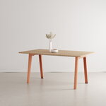 TIPTOE New Modern table 160 x 95 cm, oak - ash pink