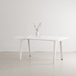 TIPTOE New Modern pöytä 160 x 95 cm, kierrätysmuovi - valkoinen