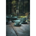Serax Verde Lanza espresso cup saucer, 2 pcs, green, view 10